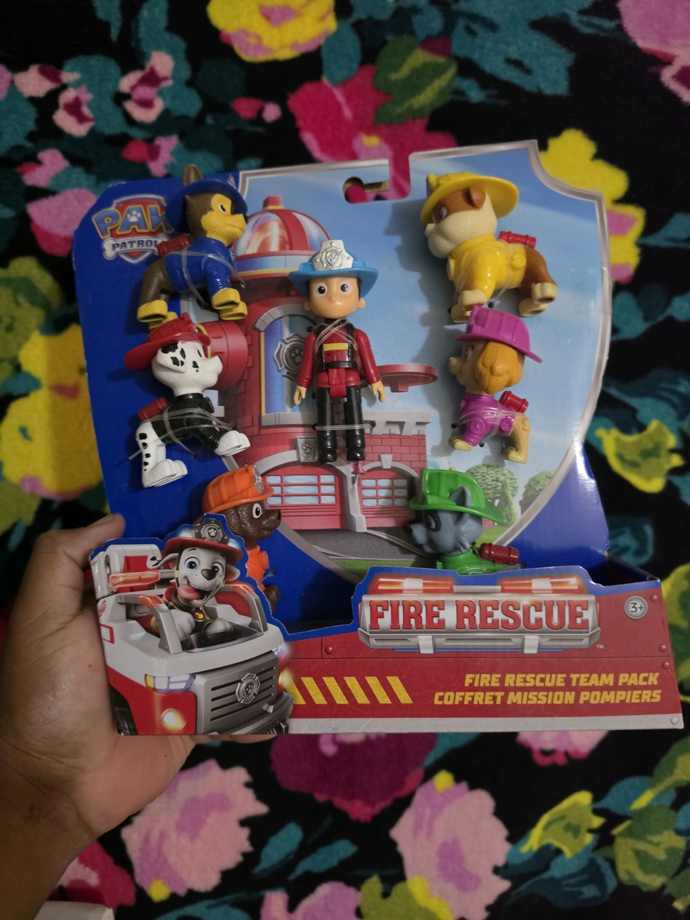 Paw Patrol Fire Rescue Team Pack - Blue, Red, Yellow, Green, Pink, Orange